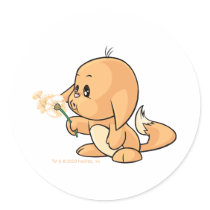 Wishing orange Kacheek stickers by neopets Wishing orange Kacheek stickers