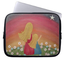 Wishing Star - Mother Daughter Moment Laptop Case laptop sleeves