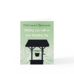 'Wishing well' card, great for gifts of $