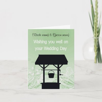 A wishing well is a fantastic idea for weddings christenings and other 