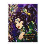 "Wishing you a  Faery  Good Time" Post Card