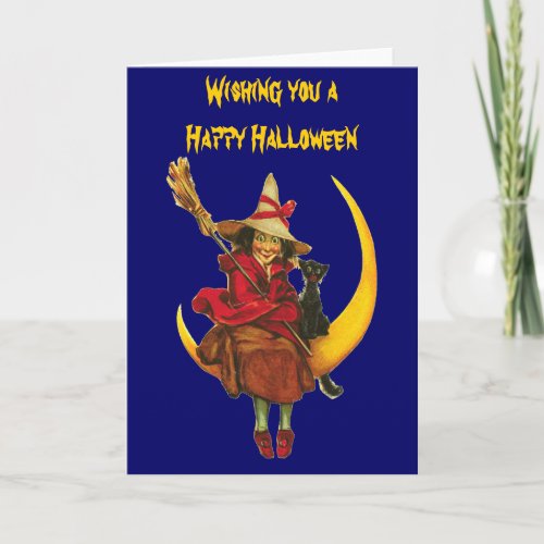 Wishing You a Happy Halloween card