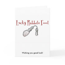 Wishing you good luck! greeting cards