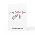 Wishing you good luck! cards