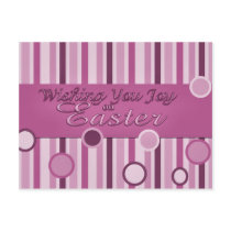 Wishing you joy on Easter postcards