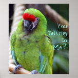 Wishing, You talking to Me? Print
