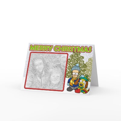 Wislander's Christmas Card Template by wislander
