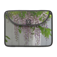 Wisteria ~ MacBook Flap Sleeve rickshawflapsleeve