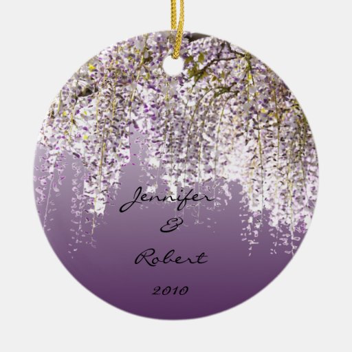 wisteria on lavender christmas tree ornament zazzle wisteria on lavender christmas tree ornament zazzle