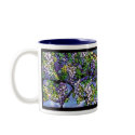 Wisteria Tiffany Stained Glass Mug