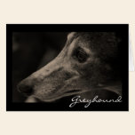 Wistful Greyhound cards
