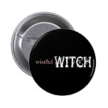 Wistful Witch Buttons
