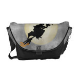 Witch and Cat Courier Bag