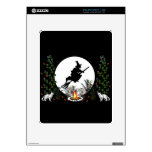 Witch and Cats Decal For iPad