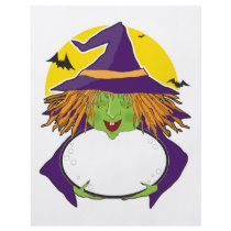 Witch and Cauldron flyers by mariabellimages Witch and Cauldron flyers