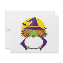 Witch and Cauldron invitations by mariabellimages Witch and Cauldron invitations