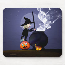 Witch and Cauldron mousepads by xfinity7 Witch and Cauldron mousepads