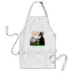 Witch and Newt Halloween Apron Witch and Newt Halloween Apron