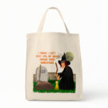 Witch and Newt Halloween Bag