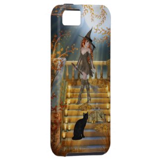 Witch and Spell Book iPhone 5 Cover