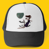 Witch and the Moon hats