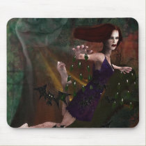 Witch and the Moon mousepads