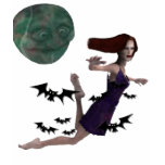 Witch and the Moon T Shirt