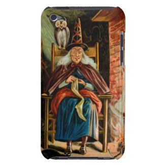 Witch at Fireplace