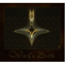 Witch Bottle 7x5 Magnet Photo Cut Outs