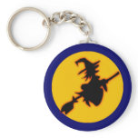 Witch broom keychains