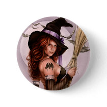 Witch Button by mcalandra Witch Button
