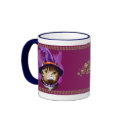 Witch Cat Face mugs by Lotacats Witch Cat Face mugs