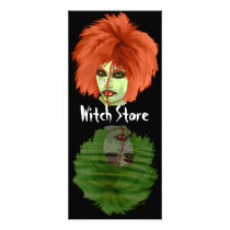 witch club rack card design