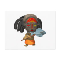 Witch Doctor Post Cards
