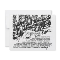 Witch Dunking Invitation