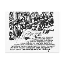 Witch Dunking postcards by babydollboutique Witch Dunking postcards