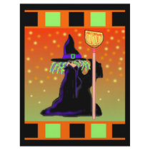 Witch Flyer Halloween