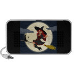 Witch Flying Notebook Speaker