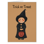 Witch Halloween Card
