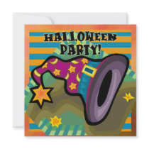 Witch Halloween Party Invitation