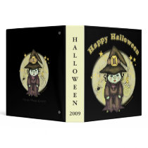 Witch Halloween Photo / Scrapbook Binder