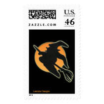Witch halloween Stamp