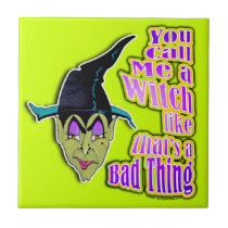 WITCH HALLOWEEN TILE - COASTER - TRIVET tiles