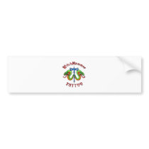 Witch Hammer Tattoo Products Bumper Sticker
