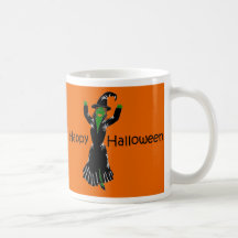 Witch-Happy-Halloween Mugs