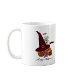 Witch Hat Pumpkins ~ White mugs