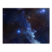 Witch Head Nebula NASA Space Postcard