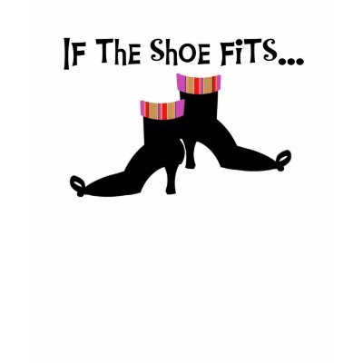 Witch If the Shoe Fits T-shirt by halloweengifts