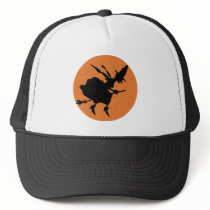 Witch in moonlight hats