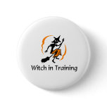 Witch In Training 2 Button
